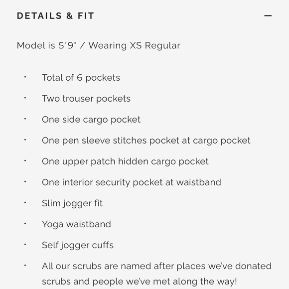 ❌Sold in M ❌Scrub Set in Dusk (XS) - Picture 6 of 10